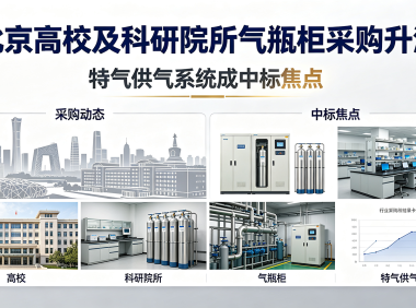北京高校及科研院所气瓶柜采购升温,特气供气系统成中标焦点
