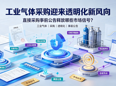 工业气体采购迎来透明化新风向:直接采购事前公告释放哪些市场信号?