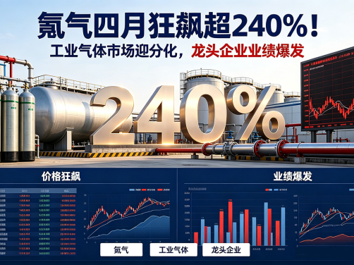 氩气四月狂飙超240%!工业气体市场迎分化,龙头企业业绩爆发