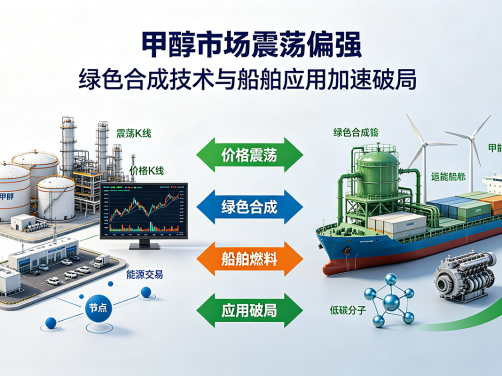 甲醇市场震荡偏强,绿色合成技术与船舶应用加速破局