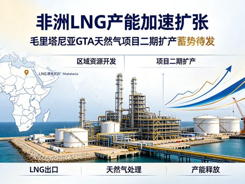 非洲LNG产能加速扩张,毛里塔尼亚GTA天然气项目二期扩产蓄势待发