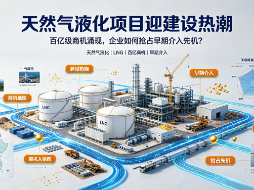 天然气液化项目迎建设热潮:百亿级商机涌现,企业如何抢占早期介入先机?