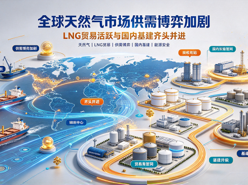 全球天然气市场供需博弈加剧,LNG贸易活跃与国内基建齐头并进