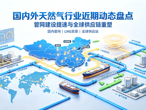 国内外天然气行业近期动态盘点:管网建设提速与全球供应链重塑