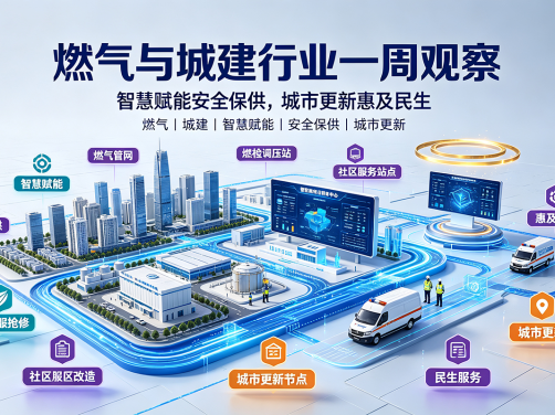 燃气与城建行业一周观察：智慧赋能安全保供，城市更新惠及民生