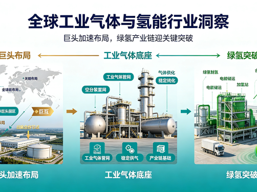 全球工业气体与氢能行业洞察：巨头加速布局，绿氢产业链迎关键突破