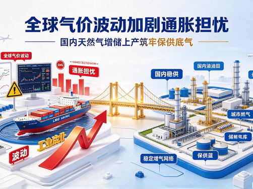 全球气价波动加剧通胀担忧，国内天然气增储上产筑牢保供底气