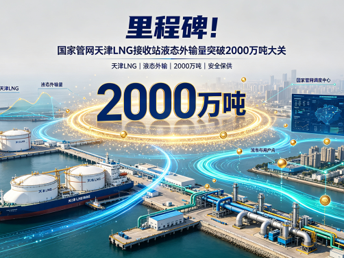 里程碑！国家管网天津LNG接收站液态外输量突破2000万吨大关