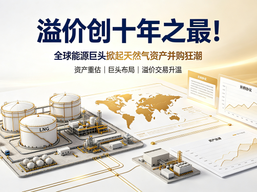 溢价创十年之最!全球能源巨头掀起天然气资产并购狂潮