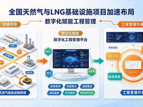 全国天然气与LNG基础设施项目加速布局,数字化赋能工程管理