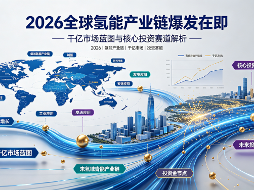 2026全球氢能产业链爆发在即:千亿市场蓝图与核心投资赛道解析