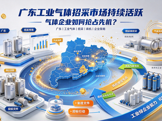 广东工业气体招采市场持续活跃，气体企业如何抢占先机？