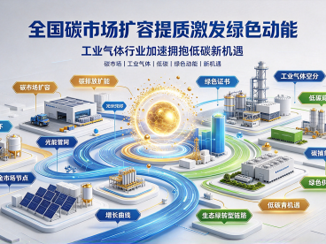 全国碳市场扩容提质激发绿色动能，工业气体行业加速拥抱低碳新机遇