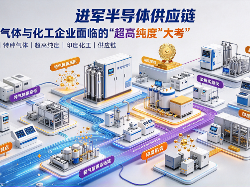 进军半导体供应链：印度气体与化工企业面临的“超高纯度”大考