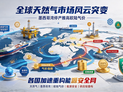 全球天然气市场风云突变:墨西哥湾停产推高欧陆气价,各国加速重构能源安全网
