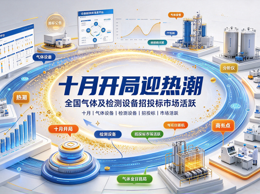 十月开局迎热潮：全国气体及检测设备招投标市场活跃