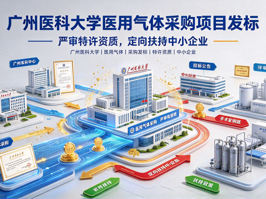 广州医科大学医用气体采购项目发标：严审特许资质，定向扶持中小企业